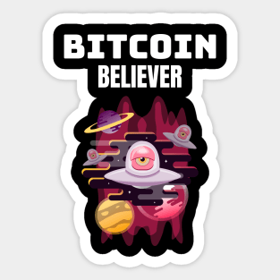 Bitcoin Believer Sticker